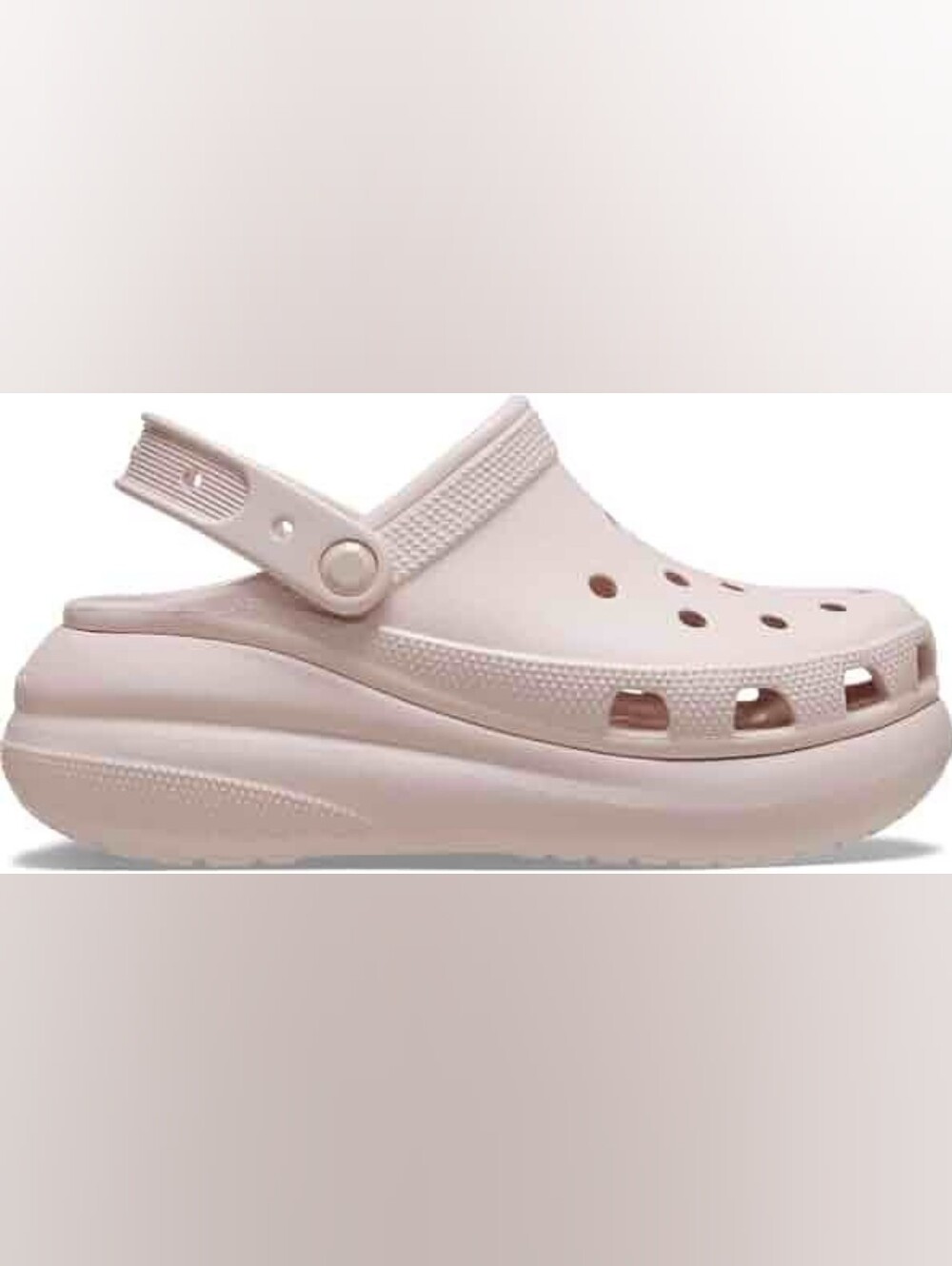 Crocs Classic Platform Clogs Dusty Pink Mauve W11 M9